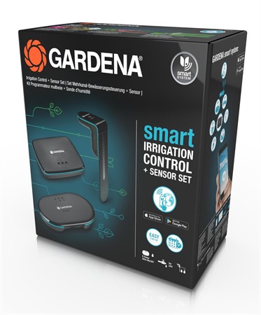 Gardena Smart kontrollpanel 24V set med sensor & Gateway
