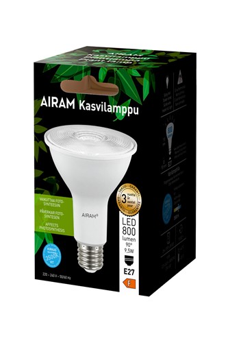 AIRAM PAR30 LED 2300cd plantlampa
