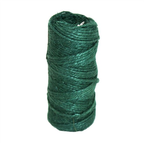 Jutesnöre, grönt, 100 g