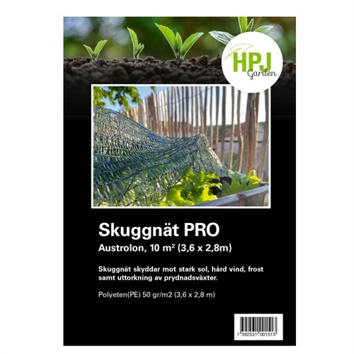 Skuggnät Austrolon, 10 kvm (10/krt) 50gr/kvm