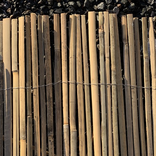 Vindskydd kluven bambu 0,9x2,0 m