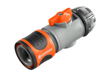 Gardena snabbkontakt med reglerventil 1/2" (6st/frp)