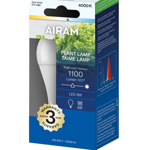 AIRAM LED Lampa A60 840 1100lm E27