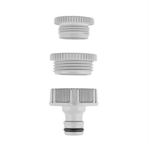Gardena krankoppling 1" med adapter för 3/4"  (10st/frp)