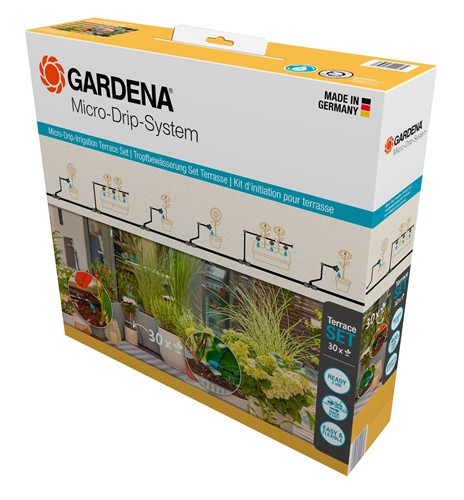 Gardena Micro-Drip Startset Terrass (30 plantor)